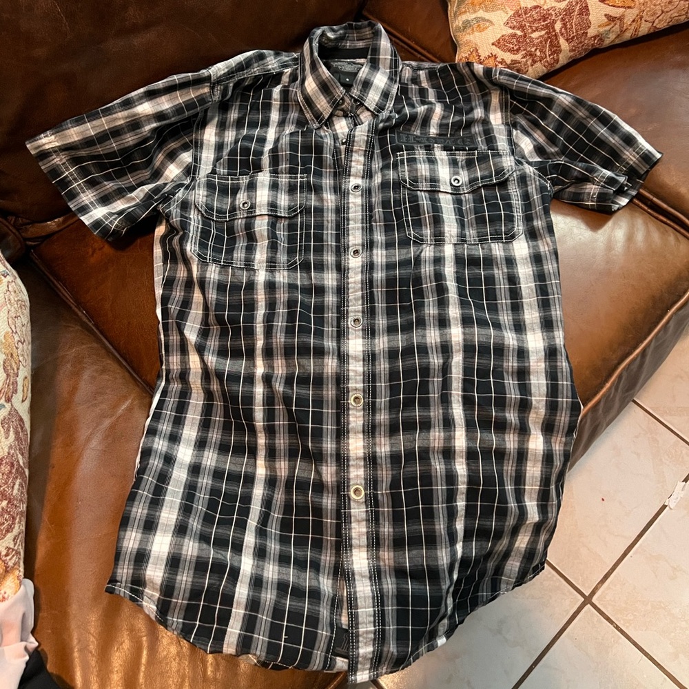 Harley Davidson mens button down shirt size s
